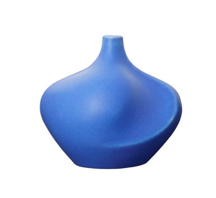 Steingodsglasur 1359 Mørk azurblå mat