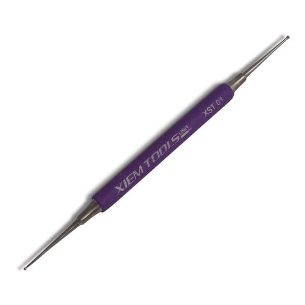 Penn med kule - dobb. Ø1,0/1,5mm